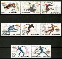 Korea North 1991 Corea / Olympic Games Barcelona 1992 MNH Juegos Olímpicos Olympische Spiele / Cu16623  36-14 - Summer 1992: Barcelona