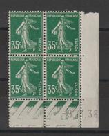 France Coin Daté 1938 Semeuse 361 ** MNH - 1930-1939