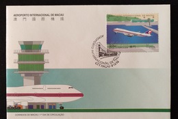 MAC1209-Macau FDC With 1 Stamp - Macau International Airport - Macau - 1995 - FDC