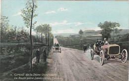 65 Circuit De La Seine Inferieure. La Route Entre Londinieres Et Fresnoy Folny - Londinières