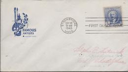 3465   FDC Stockbridge 1940, Mass. - 1851-1940