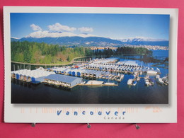 Visuel Très Peu Courant - Canada - Vancouver - Stanley Park And Snowy Grouse Mountain - Recto Verso - Vancouver