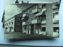 Nederland Holland Pays Bas Assen Met Flatgebouw Fotokaart April 1955 - Assen