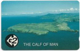 Isle Of Man - GPT - Landscapes - Calf Of Man - 21IOMA - 1993, 5.980ex, Used - Isla De Man