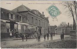 80 Friville Bureau De La Correspondance  De L'omnibus Du Chemin De Fer - Friville Escarbotin