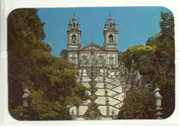 1987 Pocket Calendar Calandrier Calendario Portugal Lugares Cidades Braga Bom Jesus De Braga - Grand Format : 1981-90