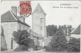 80 Flesselles Ancienne Tour  Du Chateau Feodal - Altri Comuni