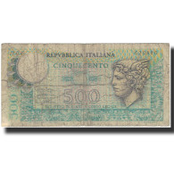 Billet, Italie, 500 Lire, KM:95, AB+ - 500 Liras