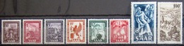 SARRE                       N° 255/262                      NEUF* - Unused Stamps