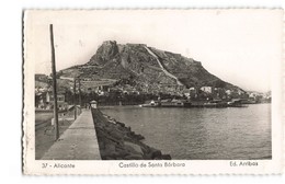 Espagne Alicante Castillo De Santa Barbara CPSM PF - Alicante