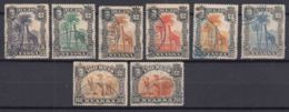 Portugal Nyassa 1901 Mi#28-33,36,37 Used - Nyasaland