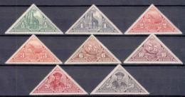 Portugal Nyassa 1924 Porto Mi#1-9 Except Mi#5 Mint Hinged - Nyasaland