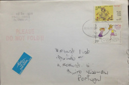 Israel, Circulated Cover To Portugal, "Children", "Games", 2009 - Cartas & Documentos