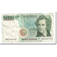 Billet, Italie, 5000 Lire, 1985, 1985-01-04, KM:111b, TTB+ - 5000 Liras