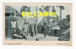 DD / BURKINA FASO ( HAUTE-VOLTA ) / VILLAGE INDIGÈNE / CARTE INVITANT À VISITER L' EXPO COLONIALE 1931 / ANIMÉE - Burkina Faso