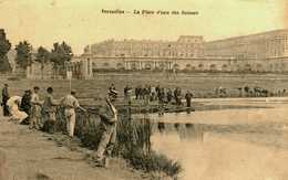 78  Yvelines   Versailles   La Piece D'Eau Des Suisses  Pêche   Pécheurs - Pesca