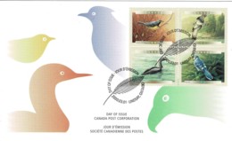 Canada 2000 Birds FDC - 1991-2000