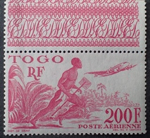 R2740/189 - 1947 - COLONIES FR. - TOGO - POSTE AERIENNE - N°20 NEUF** BdF - Unused Stamps