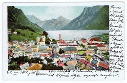 RAR AK Chromolitho Ebensee 1904 Rückseite Nicht Beschriftet - Ebensee