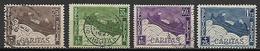 BELGIQUE    -  1927 .  Y&T N° 249 à 252 Oblitérés.    Caritas. - Used Stamps