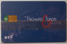 United Kingdom - BT - Chip - PRO196 - Richard & Turgis - 1000ex - Mint Blister - BT Werbezwecke