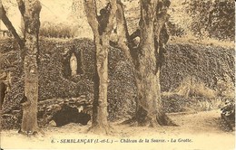 CPA - INDRE Et LOIRE - SEMBLANCAY, Château De La Source, La Grotte - Semblançay