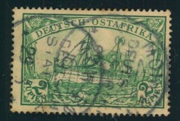 1901, 2 R. Kaiseryacht Gestempelt "MOHORO" - German East Africa