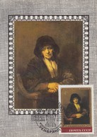 Carte Maximum  1er  Jour   U.R.S.S   Oeuvre  De  REMBRANDT   1983 - Rembrandt