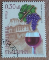 Vin/Raisin - Bulgarie - 2001 - YT 3904 - Used Stamps