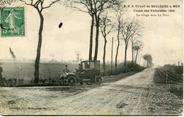 Voitures    Automobile         Circuit De Boulogne Sur Mer  Coupe Des Voiturettes  1909 - Toerisme