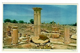 Ref 1345 - Raphael Tuck Postcard - Apollo Sanctuary - Cyprus - Chypre