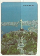 1988 Pocket Calendar Calandrier Calendario Portugal Riode Janeiro Cristo Rei - Grand Format : 1981-90