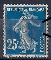 FRANCE 1907:  T.P. Y&T140, Obl. Variété ''2 Points Blancs Côté E'' - Gebruikt