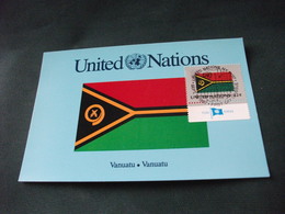 Maximum UNITED NATIONS  FLAG BANDIERA VANUATU VANUATU - Vanuatu