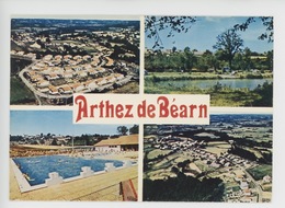 Arthez De Béarn (multivues) Aérienne, Camping, Piscine (n°8292) - Arthez De Bearn