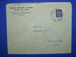 PORTUGAL Lettre Cover Enveloppe St GALL Suisse Schweiz - Covers & Documents