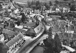 21-SAULIEU- VUE AERIENNE SUR LES HÔTELS - Saulieu