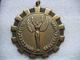 Médaille De La FFSS Du Dépt De L'AIN (Fédération Française De Sauvetage Et De Secourisme) En 1993 - Pompiers