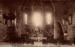 ST GERMAIN LES BELLES   INTERIEUR DE L EGLISE - Saint Germain Les Belles