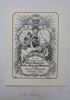 Ex-libris Illustré XIXème - LENINGEN WESTERBURG - Bookplates