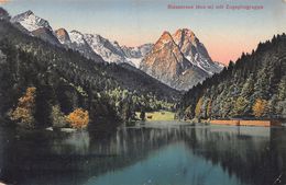 Riessersee Mit Zugspitzgruppe - Zugspitze