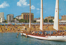 Repubblica Italiana,italie,italia,emilia Romagna,RIMINI,BELLARIA IGEA MARINA,ridente Spiaggia,pédalo,bord De Mer,voilier - Rimini