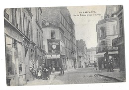 PARIS (XIV) Rue Du Chateau Et Rue De Vanves Animation - Paris (14)