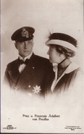 ! Alte Ansichtskarte Adel, Prinz Und Prinzessin Adalbert Von Preußen, Orden - Royal Families