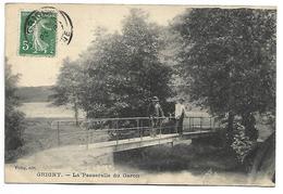 GRIGNY - La Passerelle Du Garon - Grigny