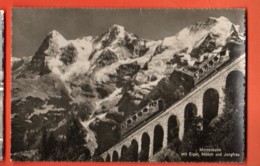 PCQ-19 Mürren Bahn Mit Eiger Mönch U. Jungfrau. Photoglob, Nicht Gelaufen - Mürren