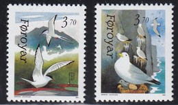 Faroe Islands 1991 / Faroese Birds - Arctic Tern And Kittiwake / Mi 221-222 / MNH - Altri