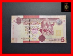 LIBYA 5  Dinars 2009  P. 72  UNC - Libië