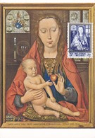 Carte Maximum Peinture Belgique 19 64 Hans Memling - 1961-1970