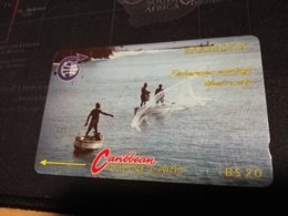 BARBADOS   $20- Gpt Magnetic  Card No 3CBDB  Fine Used Card  ** 399** RR - Barbados